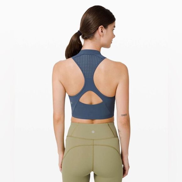 Lululemon Athletica Sports Bra with Racerback Design Size 8 - Picture 4 of 17